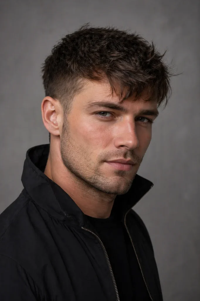 Asymmetrical Textured Cut