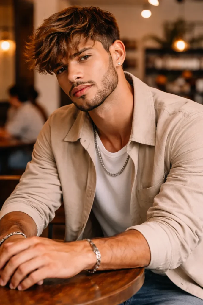  Auburn Loose Fringe Style