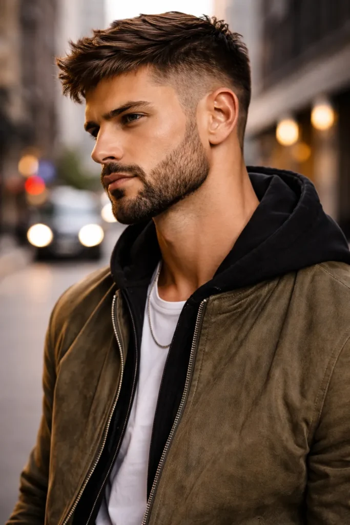 Auburn Modern Caesar Cut