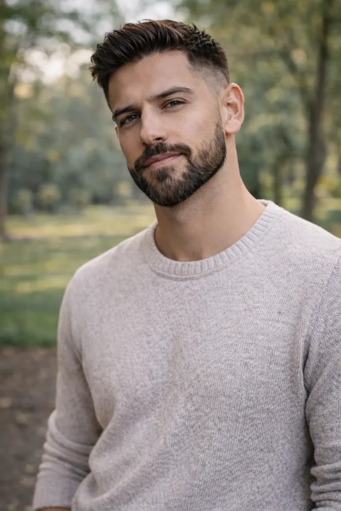 Balanced Circle Beard Patch Style