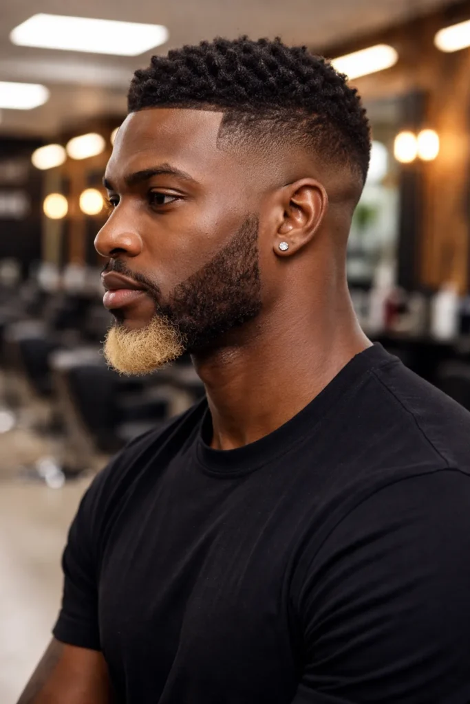 Blonde Beard with Fade