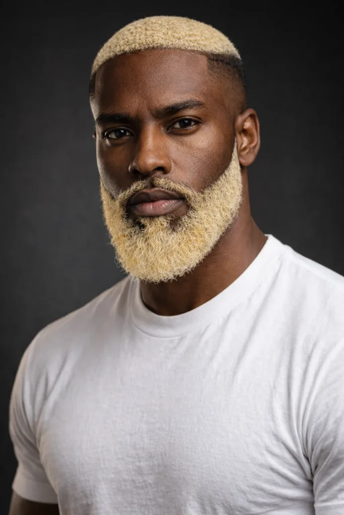 Blonde Beard with Line-Up