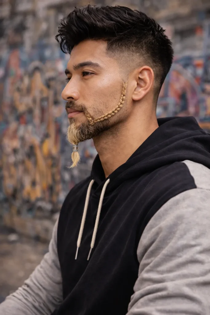  Blonde Chin Strap Beard