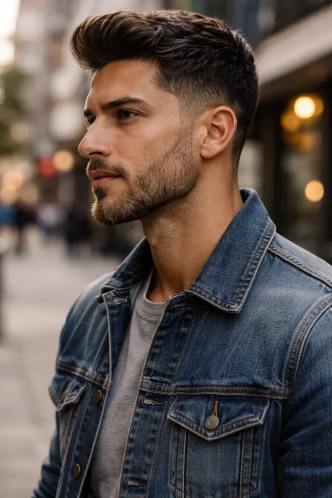 Blonde Stubble Beard