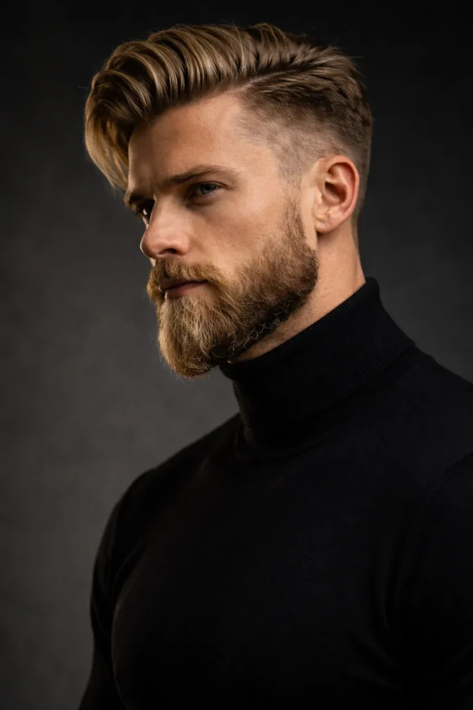 Blonde Van Dyke Beard