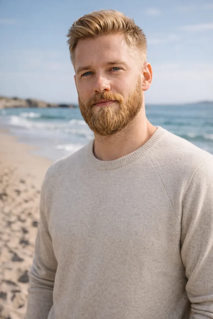 Blonde Viking Beard Style