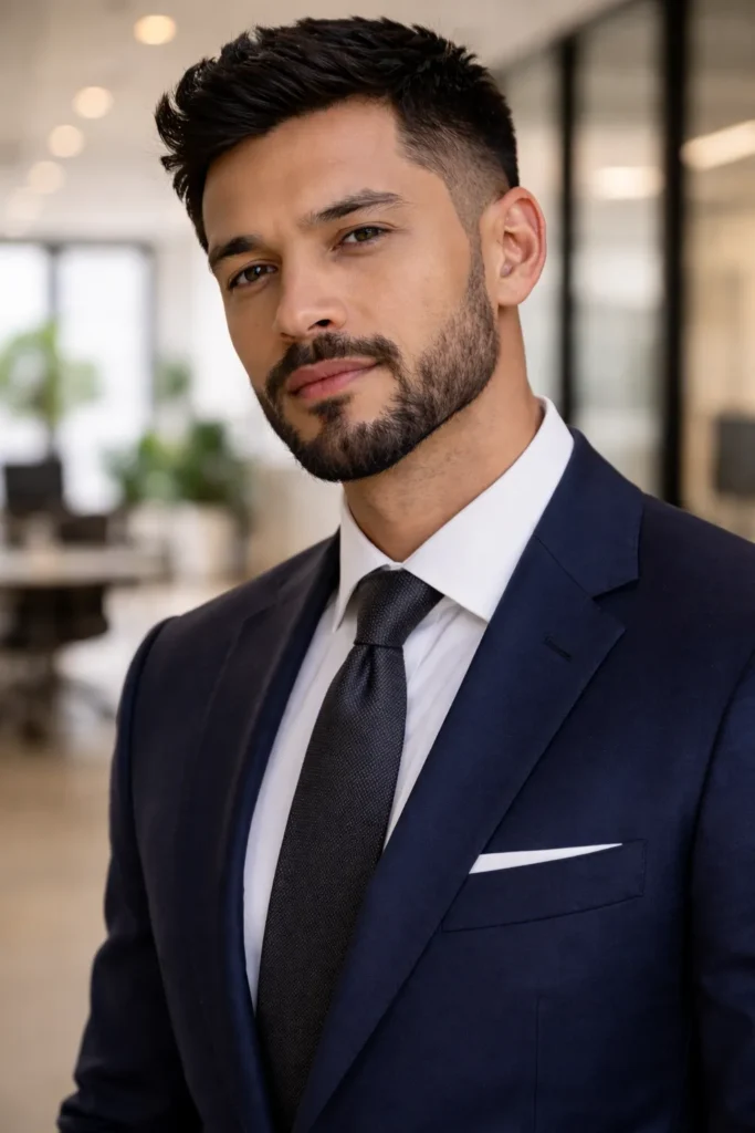 Boxed Beard with Lower Cheek Line
