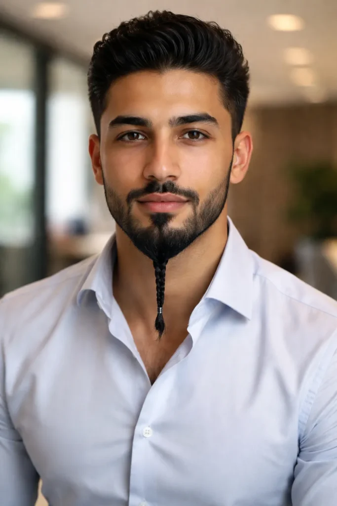 Braided Goatee