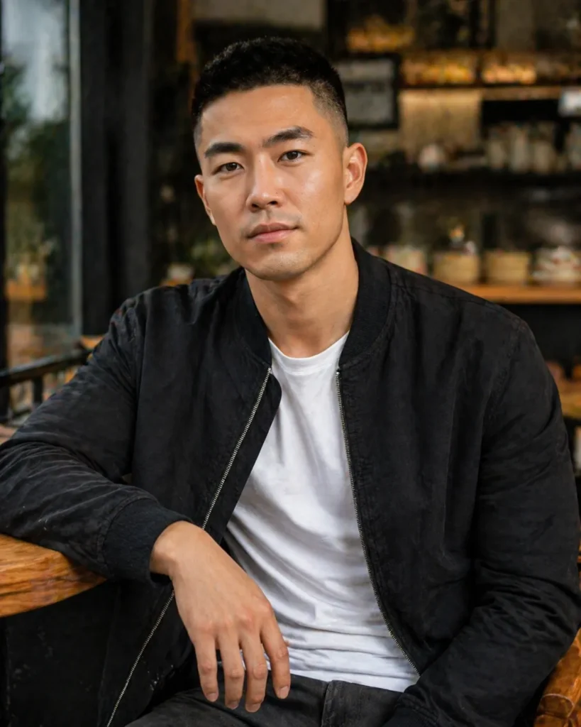 Brush-Up Buzz Cut (Lifted Front Texture)