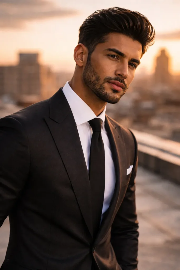 Brushed Back Undercut