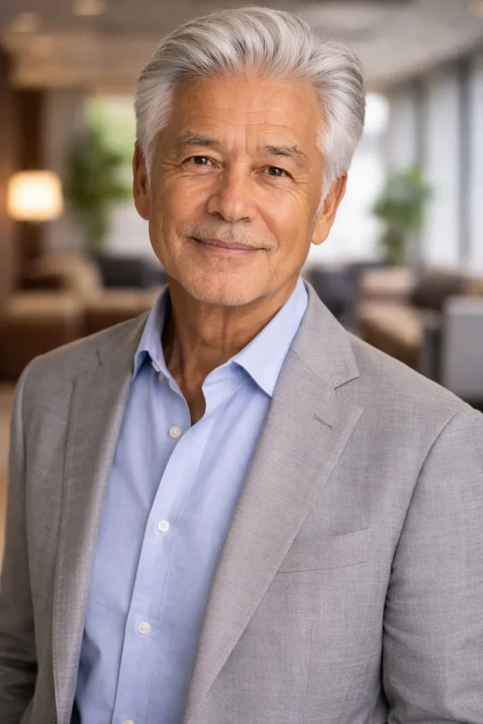 Brushed-Up Senior Style