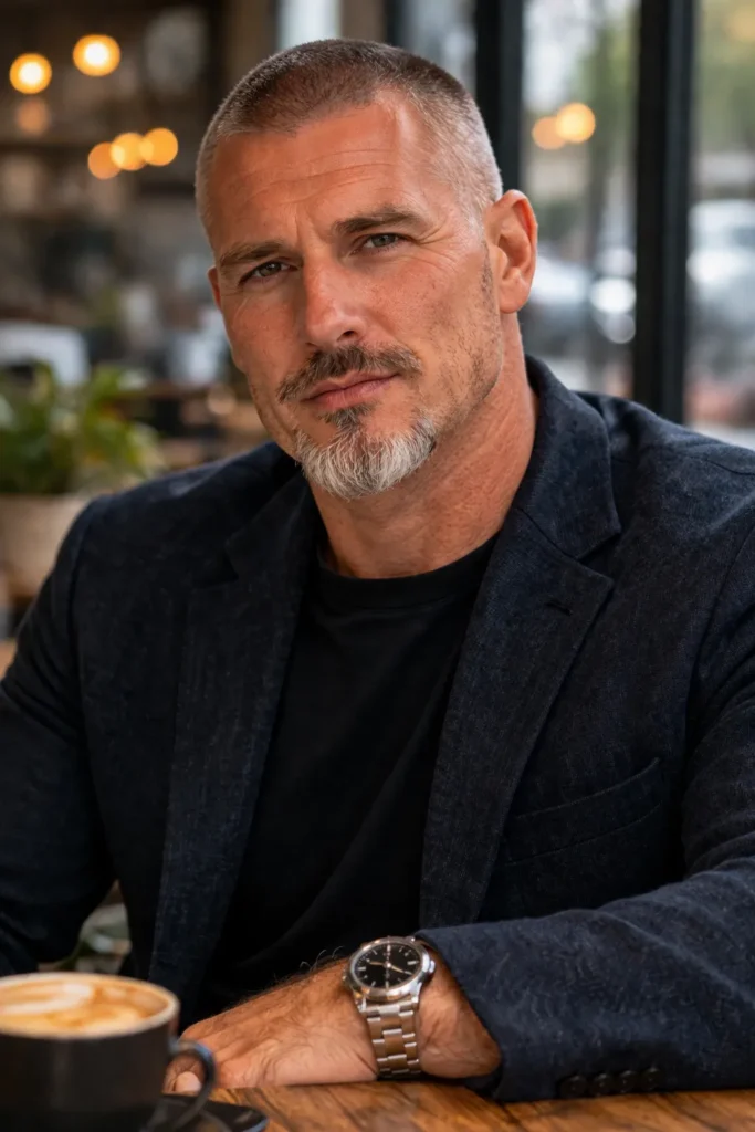 Buzz Cut with Goatee