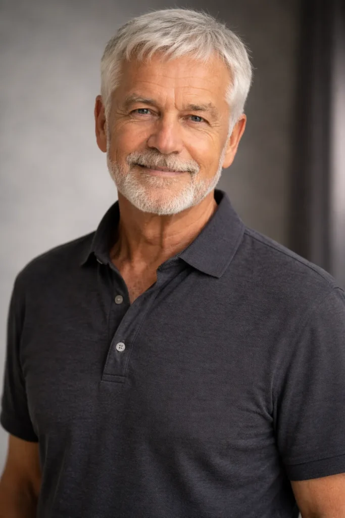 Caesar Cut (Modern Senior Style)