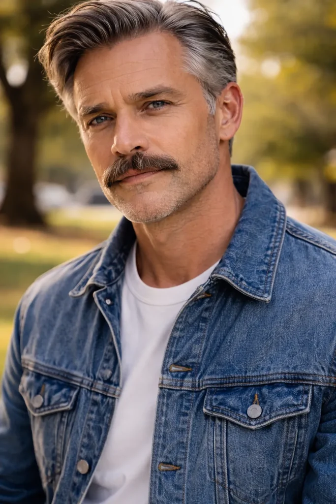 Chevron Mustache Style