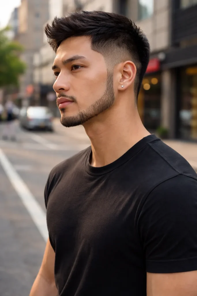 Chin Strap Beard with Defined Edges