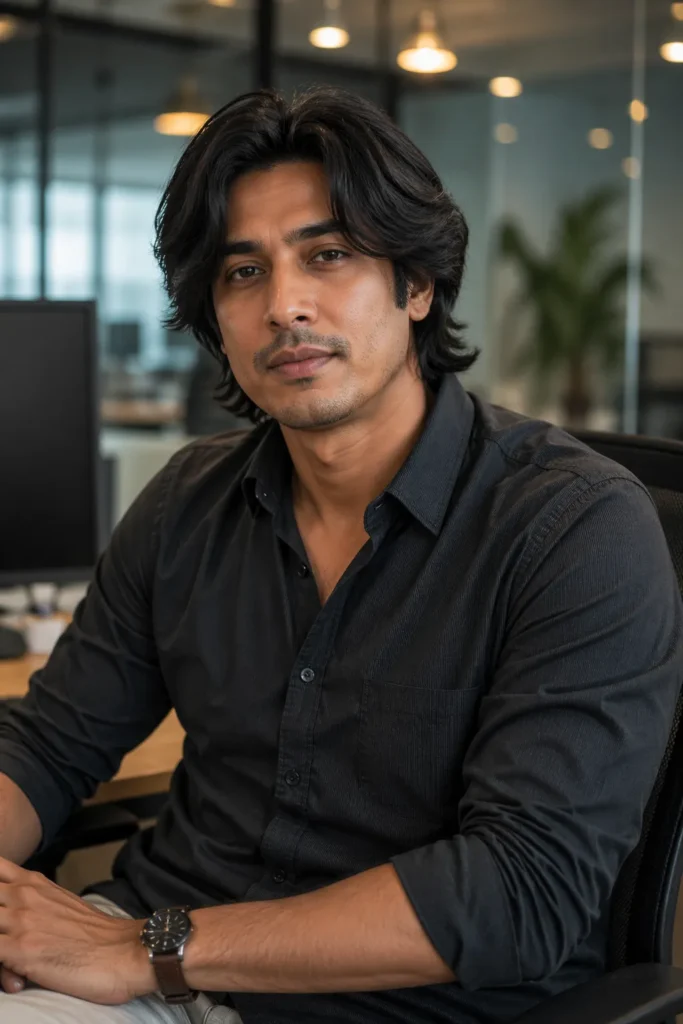 Chunky Face-Framing Layers