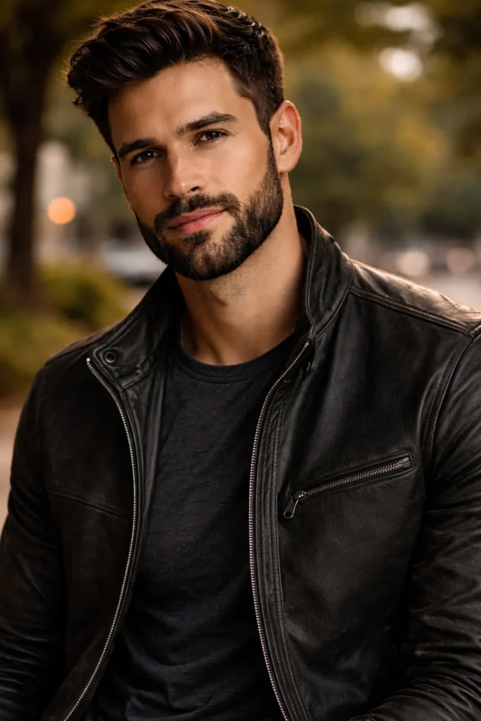 Classic Full Beard (Structured Hybrid)