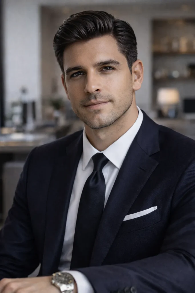 Classic Gentleman’s Parted Flow