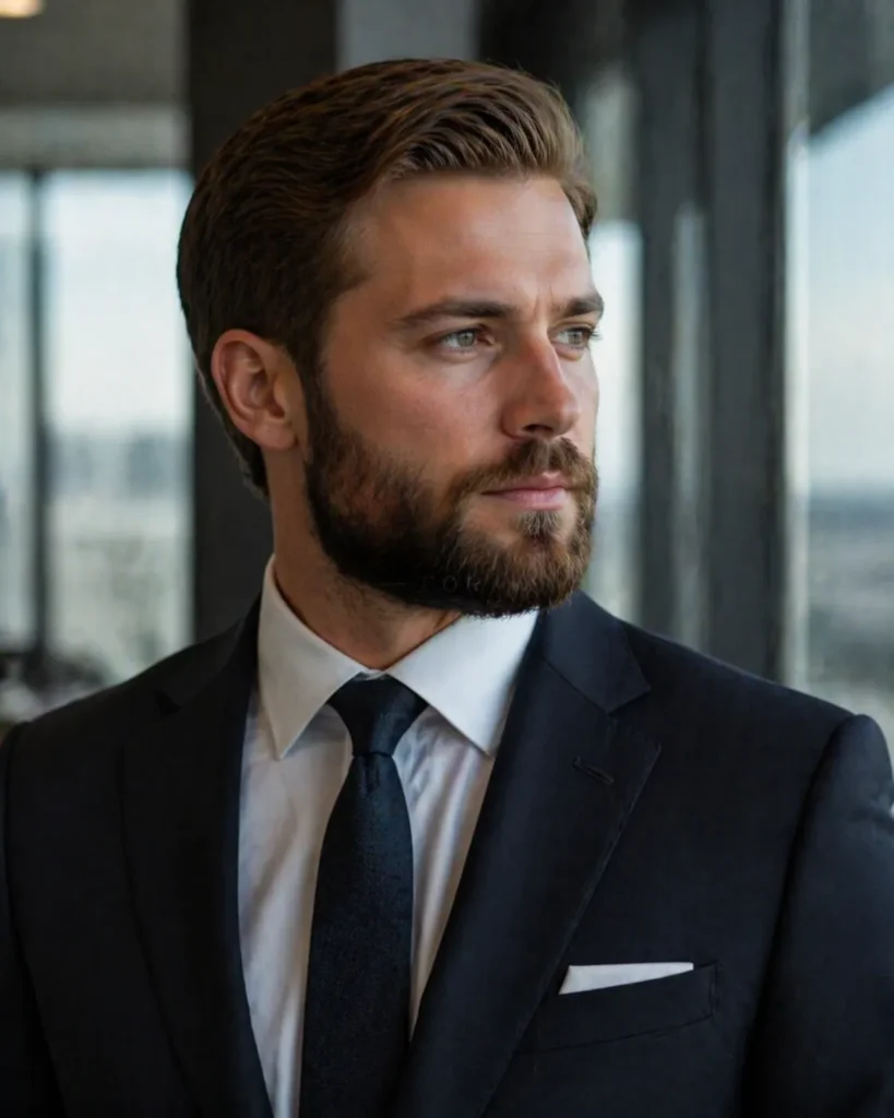 Classic Side Part (Modern Finish)