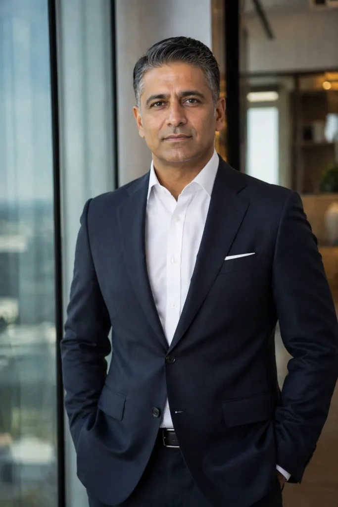 Classic Side Part with a Modern Taper