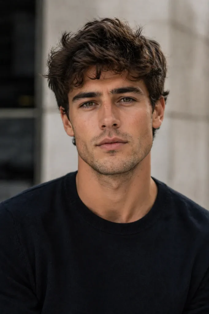 Classic Taper Fade with Side Part