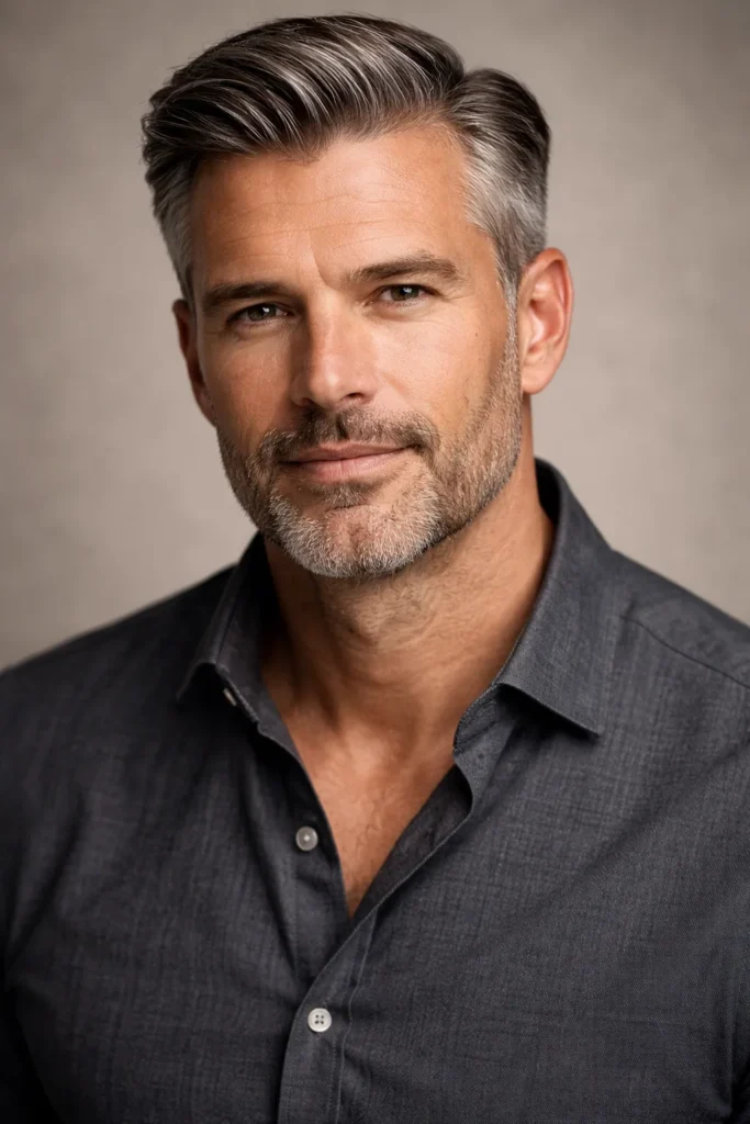 Classic Taper with Side Part