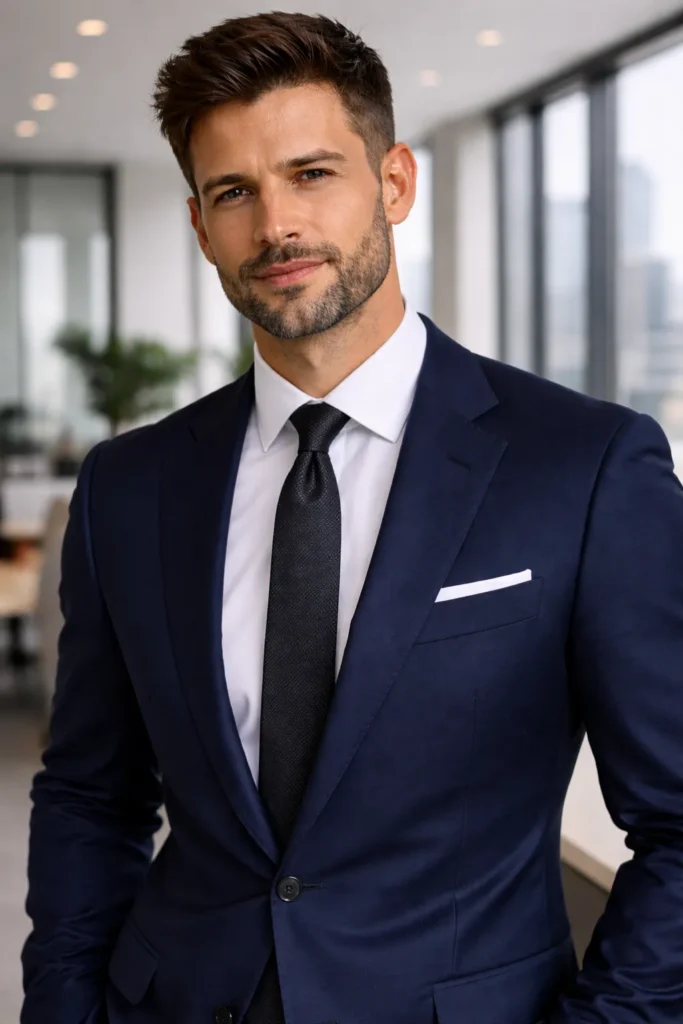 Clean Corporate Short Beard