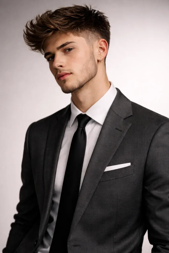 Clean Shaven with Shadow