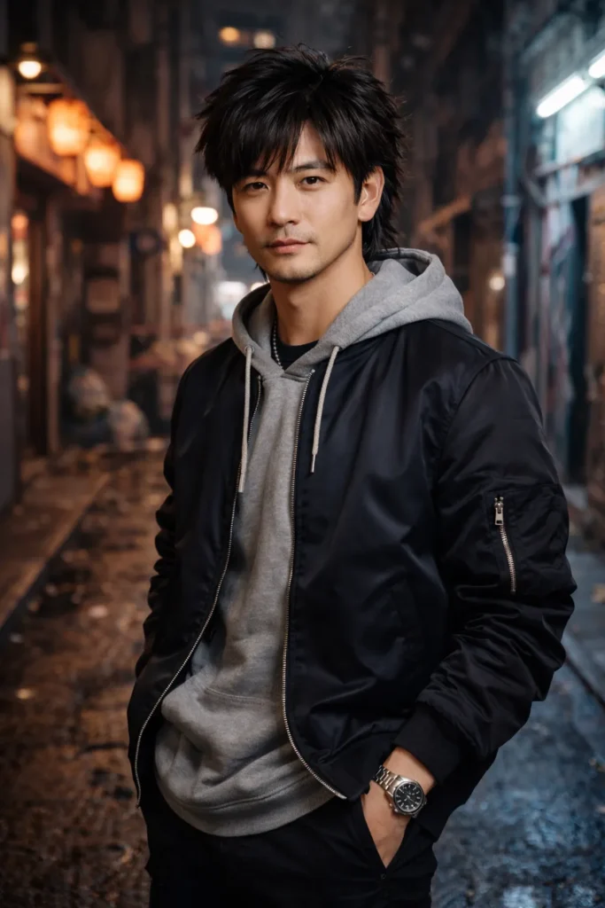 Controlled Messy Texture Wolf