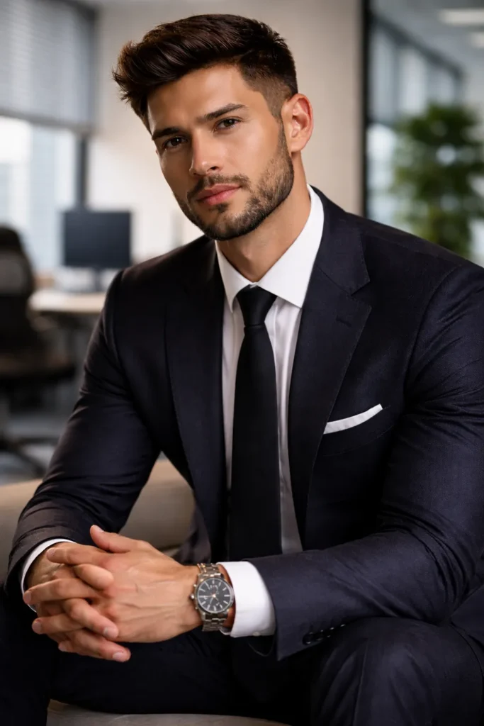 Corporate Beard (Neat Medium Length)