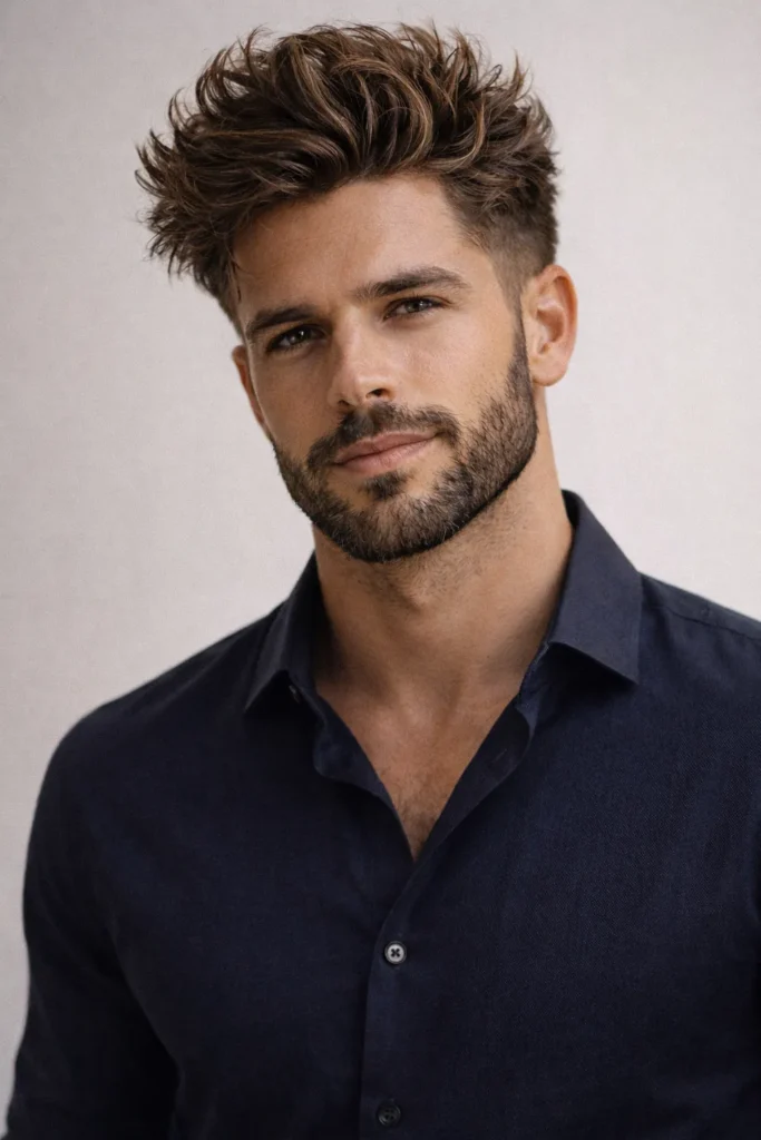 Crown Volume Feather Cut