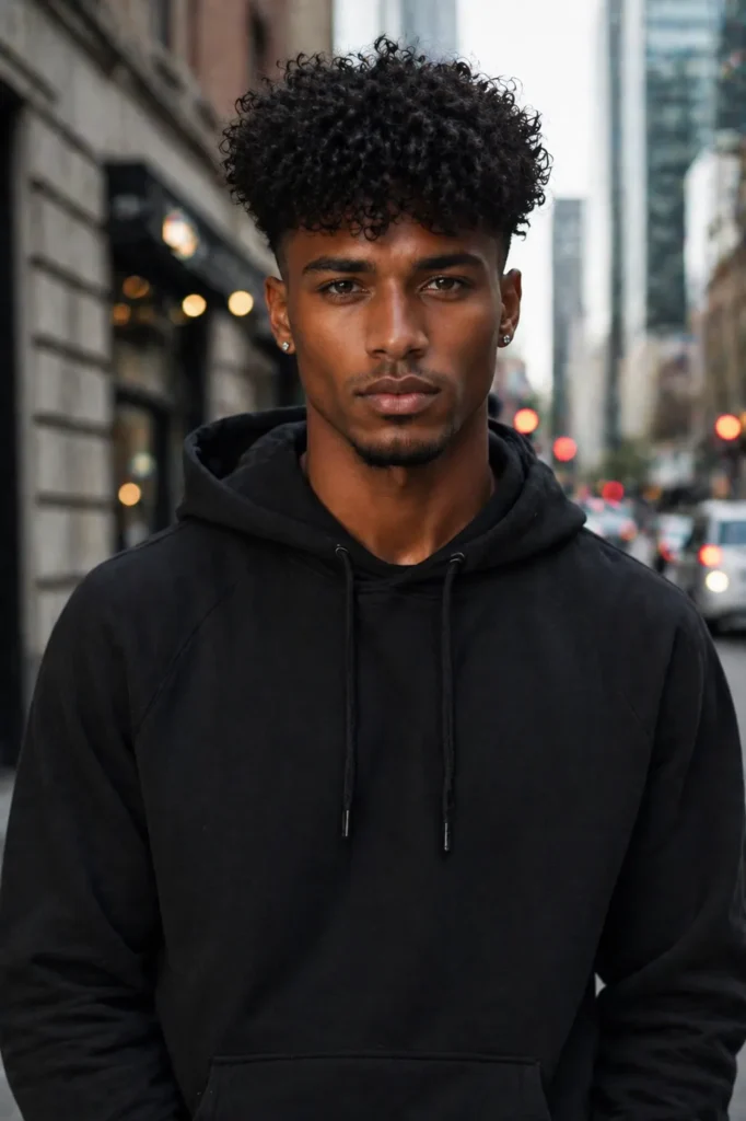 Curly High Volume Top