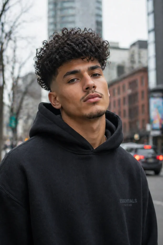 Curly Volume Top (Modern Broccoli Style)