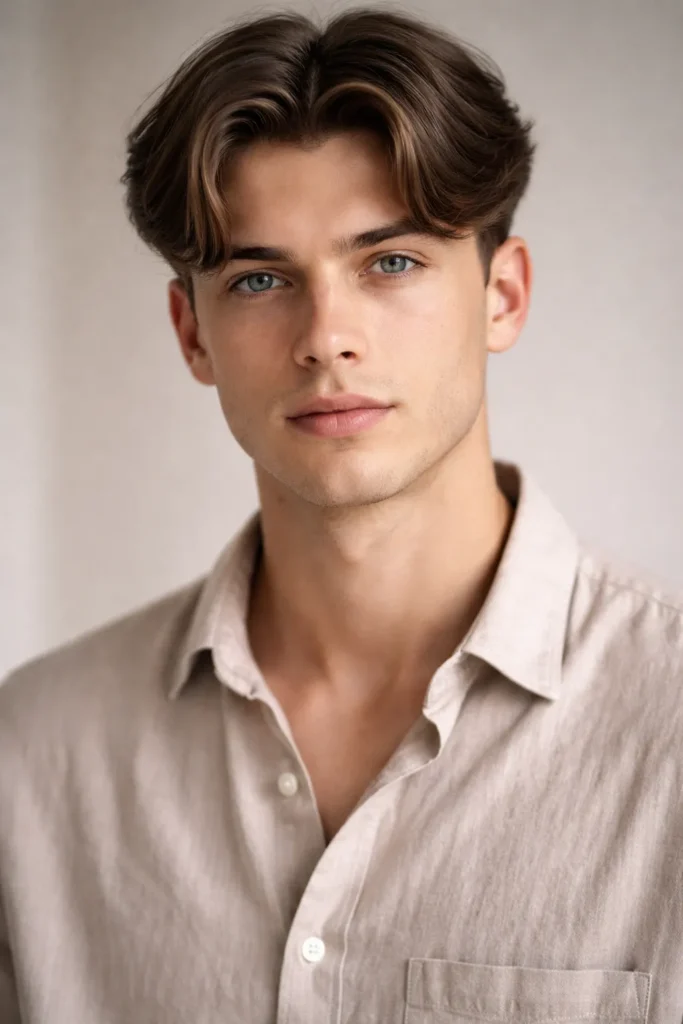 Curtain Flow with Tapered Sides