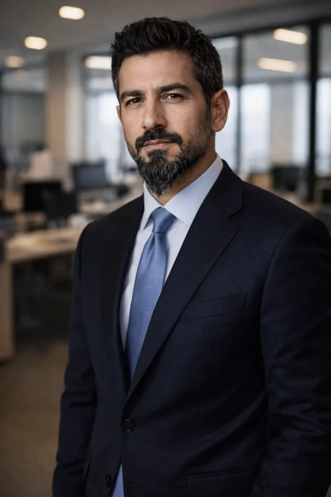 Executive Precision Pointed Beard