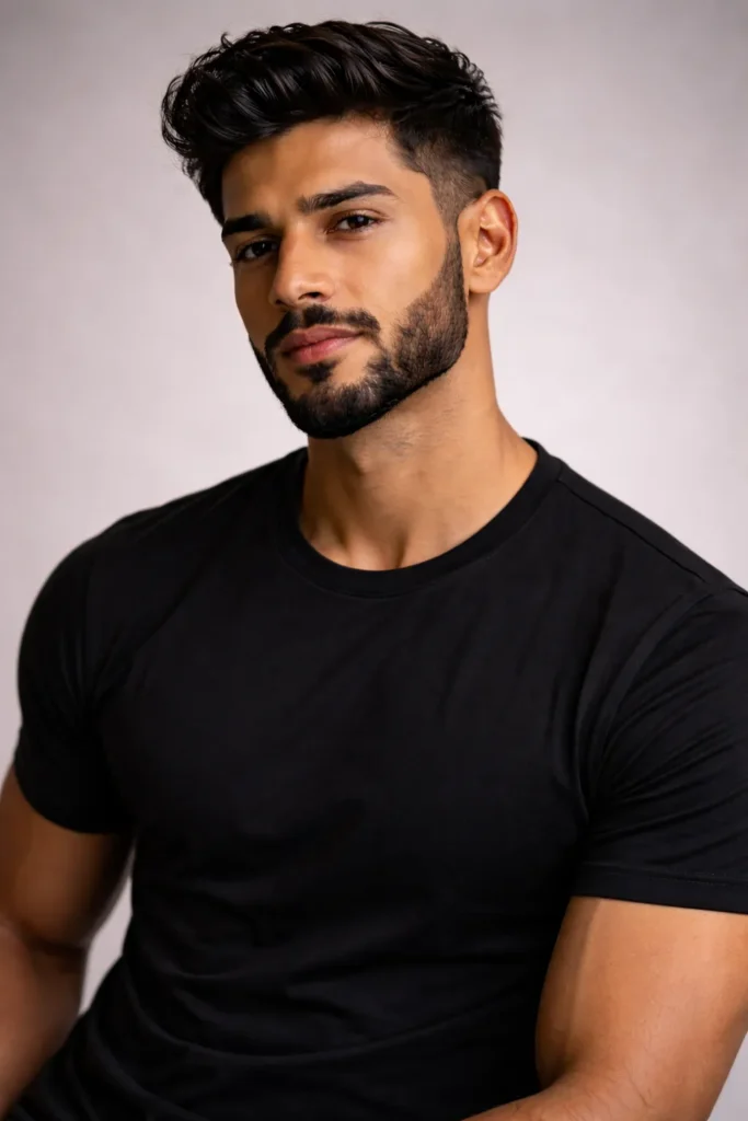 Extended Box Beard with Low Fade