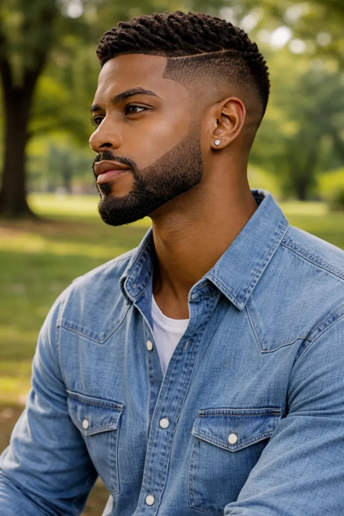 Extended Goatee with Defined Edges