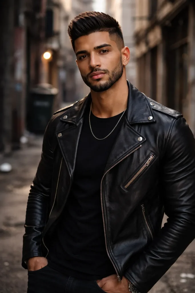 Faux Hawk with Mid Fade