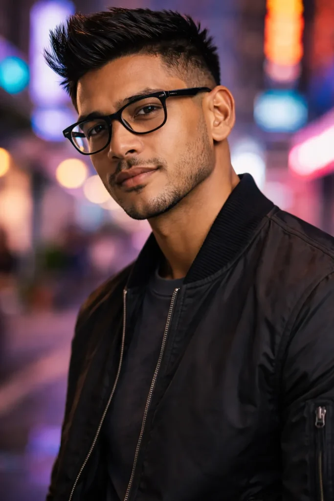 Faux Hawk with Subtle Fade