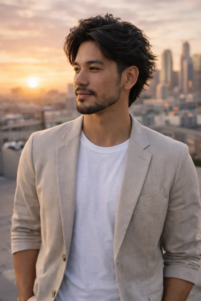 Feathered Flow + Anchor Beard