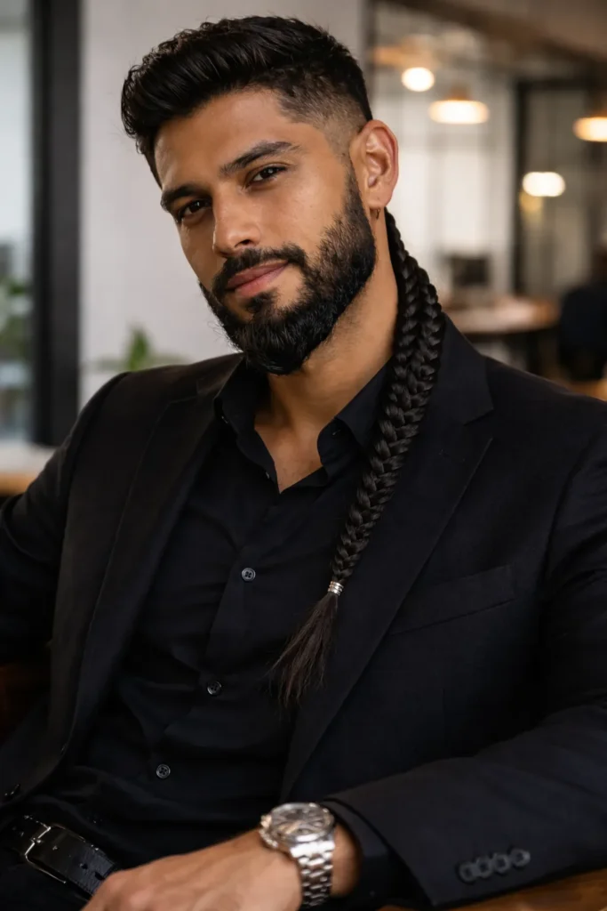 Fishtail Beard Braid