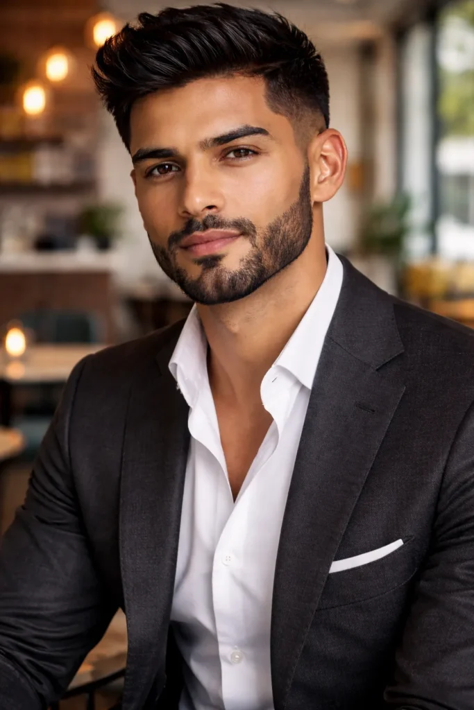 French Beard + Extended Jawline Blend