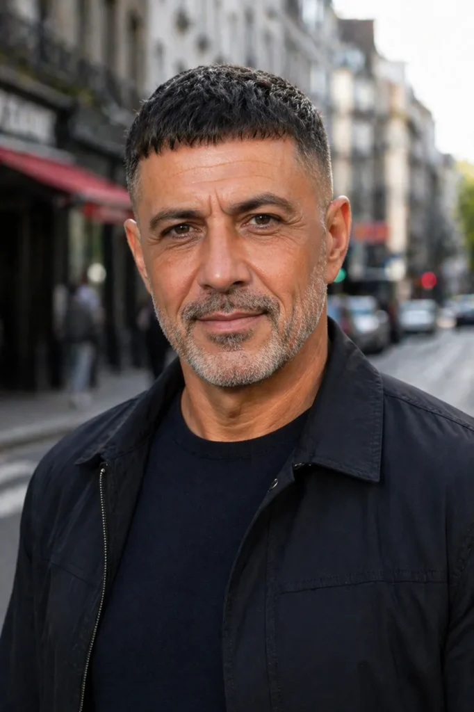 French Crop with a Soft Fade