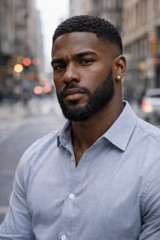 Full Chin Volume Fade Beard