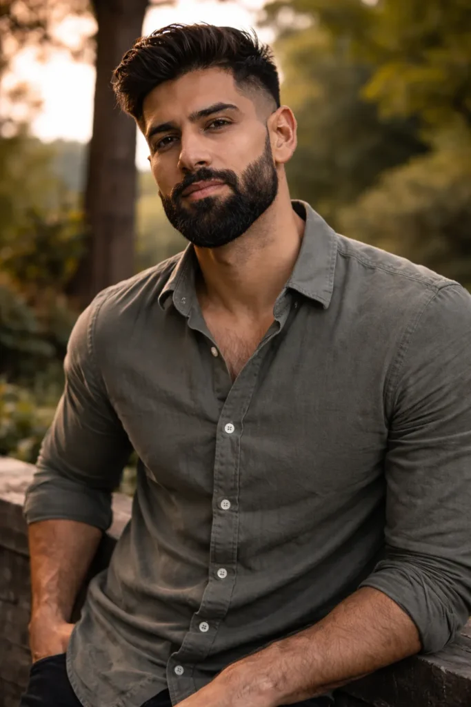 Full Density Natural Point Beard