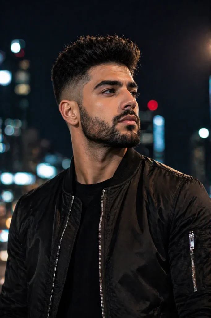 High Fade with Volume Top