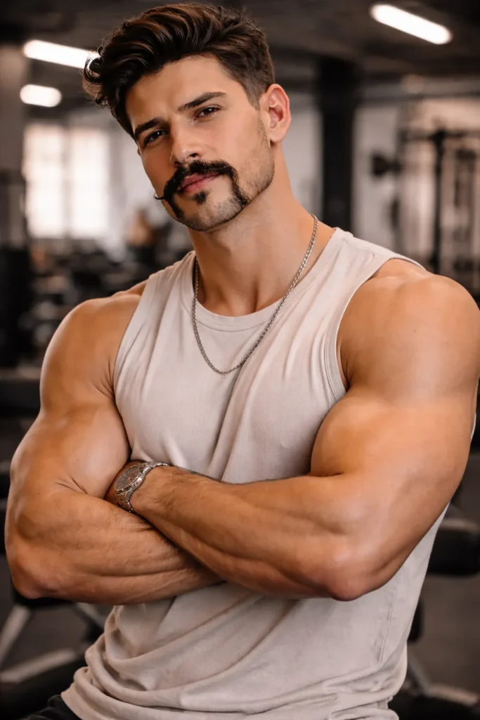 Horseshoe Mustache Style