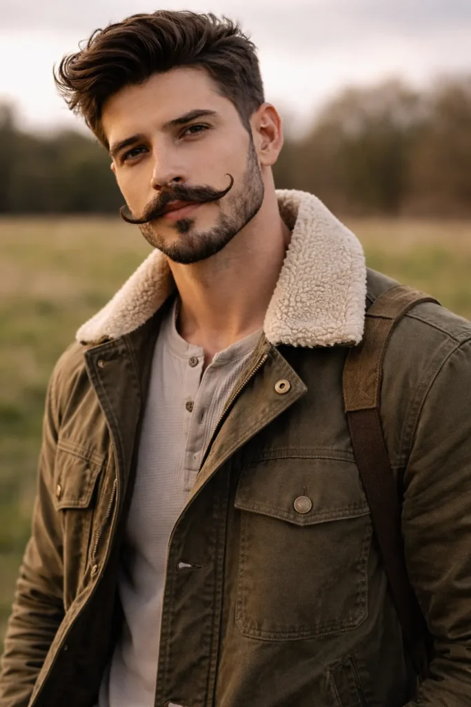 Hungarian Mustache Style