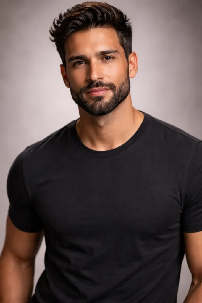 Hybrid Beard (Box + Ducktail Fusion)