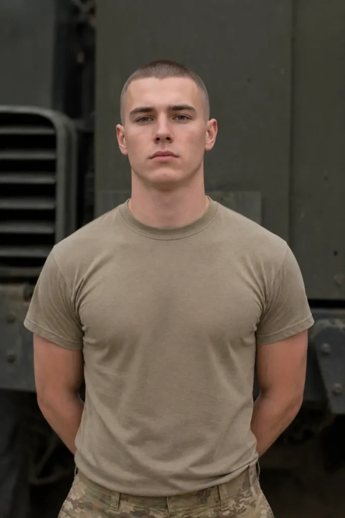Induction Buzz Cut (Ultra Short Military Style)
